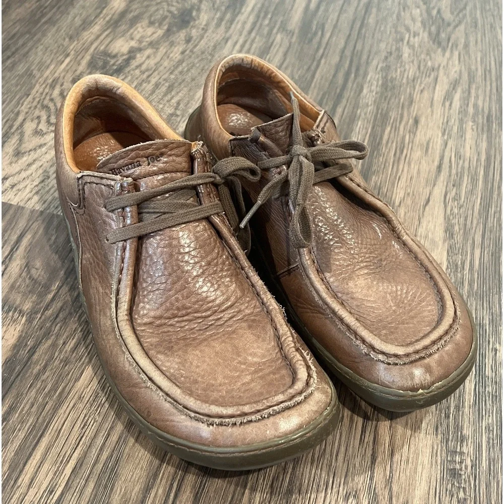 Havana Joe Leather Lace Up Shoes Brown Men Size 42 Made In Spain